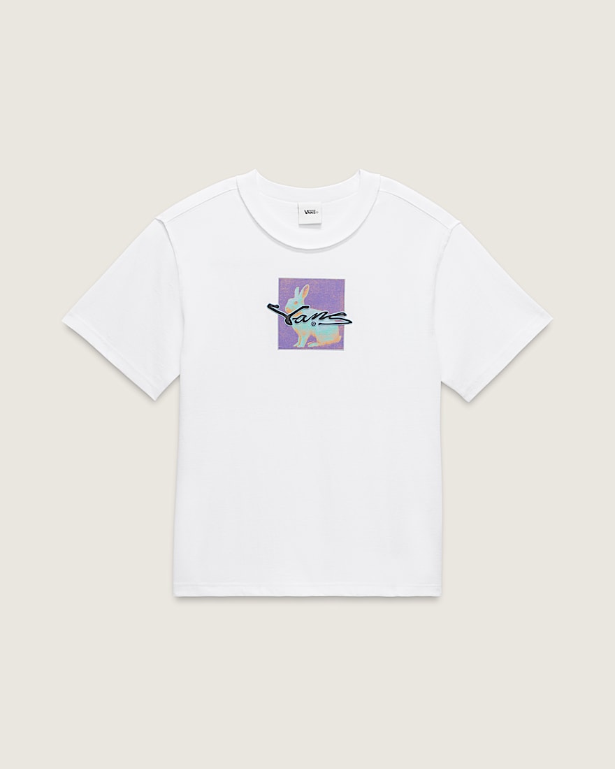 Premium Short Sleeve TShirt VANS White HERO