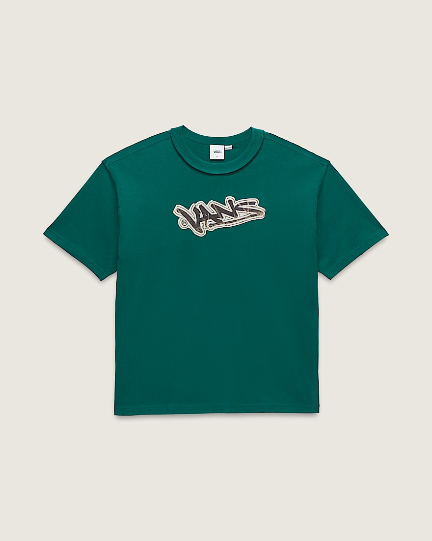 Premium Short Sleeve TShirt VANS Rain Forest Green HERO