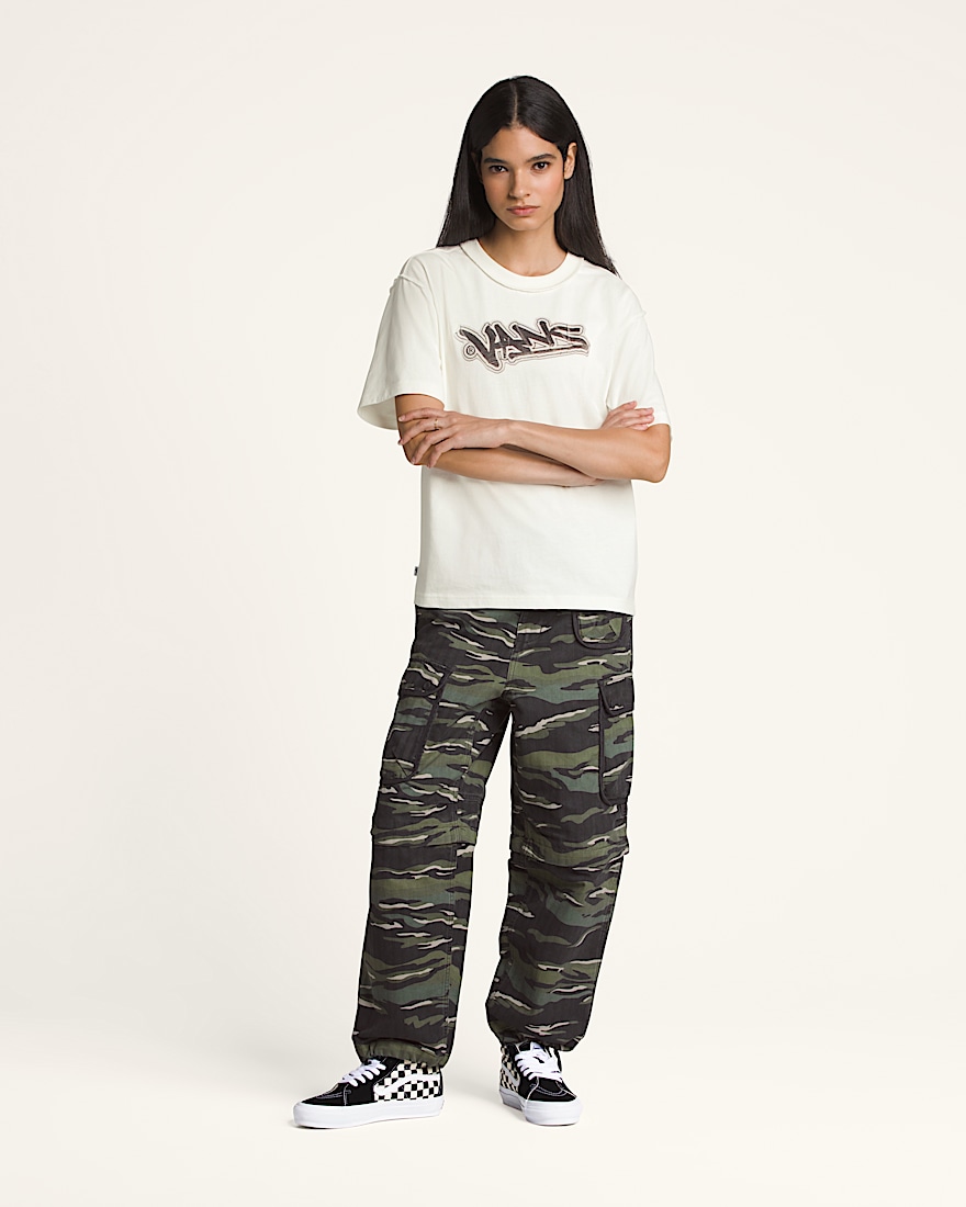 Premium Short Sleeve TShirt VANS Marshmallow White ALT3