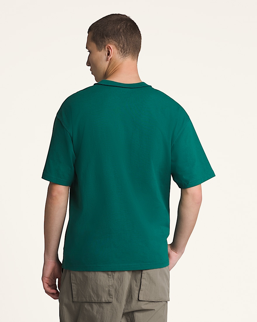 Premium Short Sleeve TShirt VANS Rain Forest Green ALT2