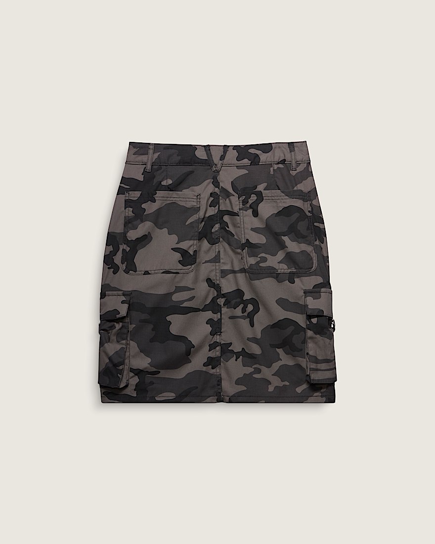 Cobra Cargo Skirt VANS Camo Black  Grey ALT1