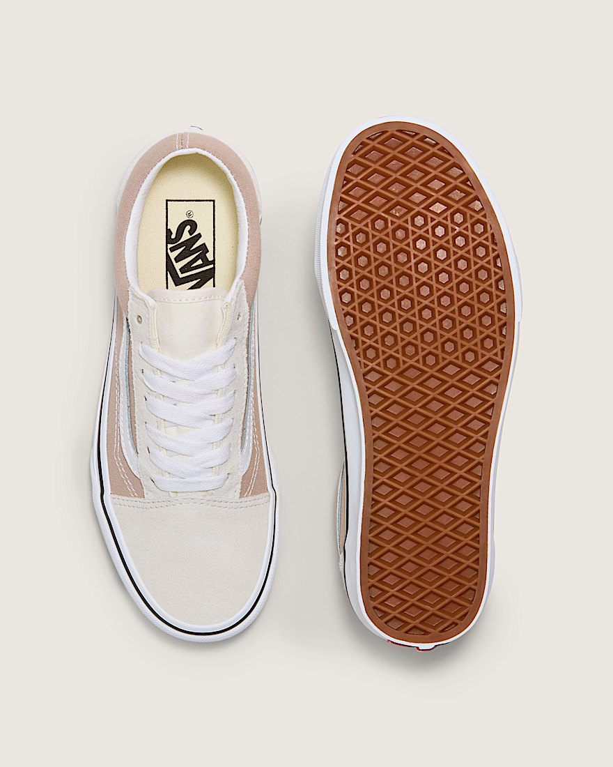 Old Skool Shoe VANS Marshmallow White Mushroom Beige ALT2