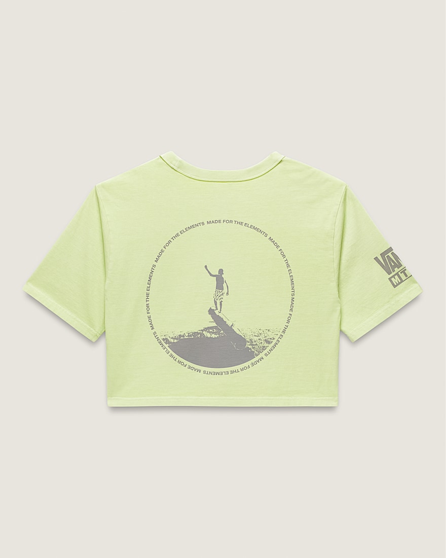 Big Cypress TShirt VANS Shadow Lime Green FLATLAY
