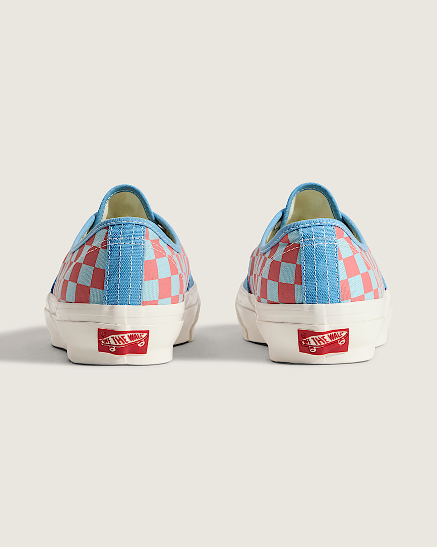 Premium Authentic Checkerboard Shoe VANS Heritage Blue Pink ALT6