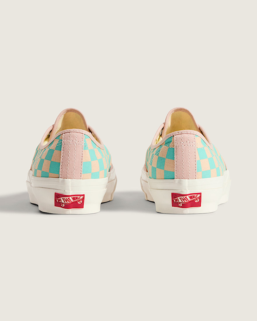 Premium Authentic Checkerboard Shoe VANS Sepia Rose Pink Teal Blue ALT7