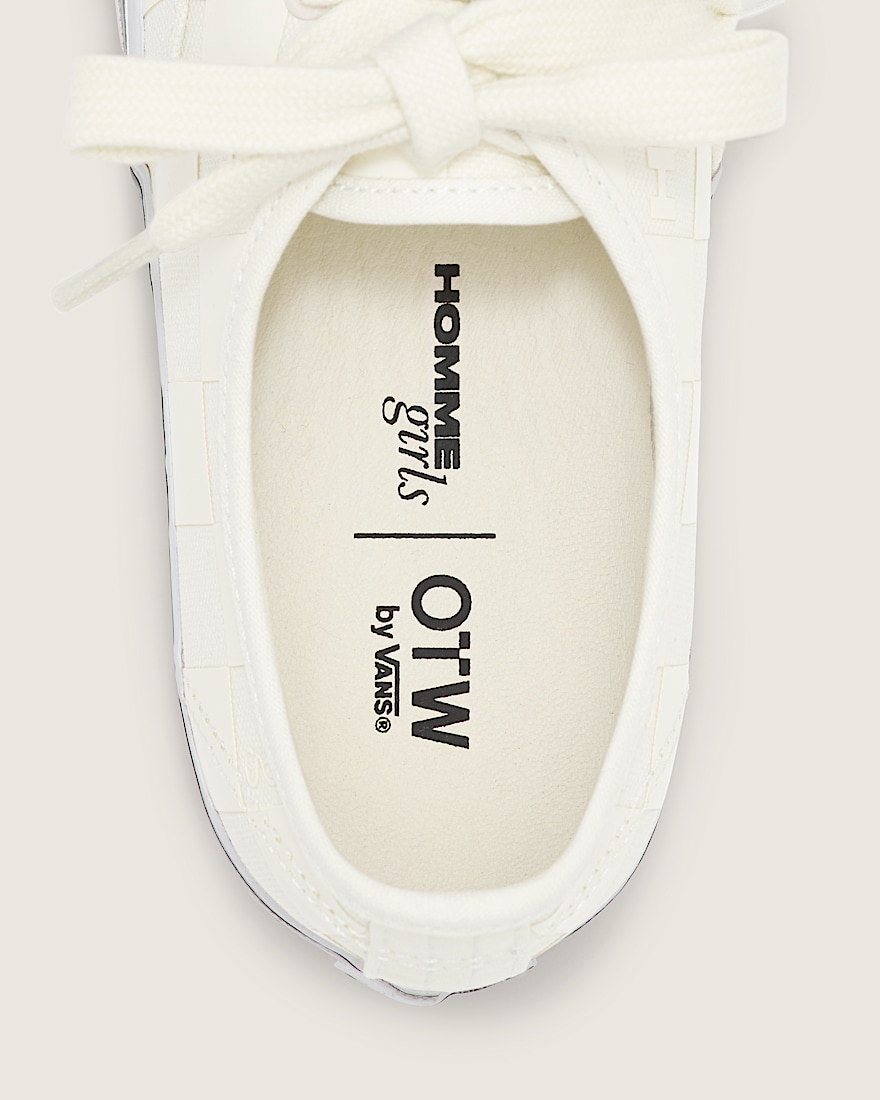 OTW by Vans X HommeGirls Authentic 44 VANS Checkerboard Marshmallow White ALT4
