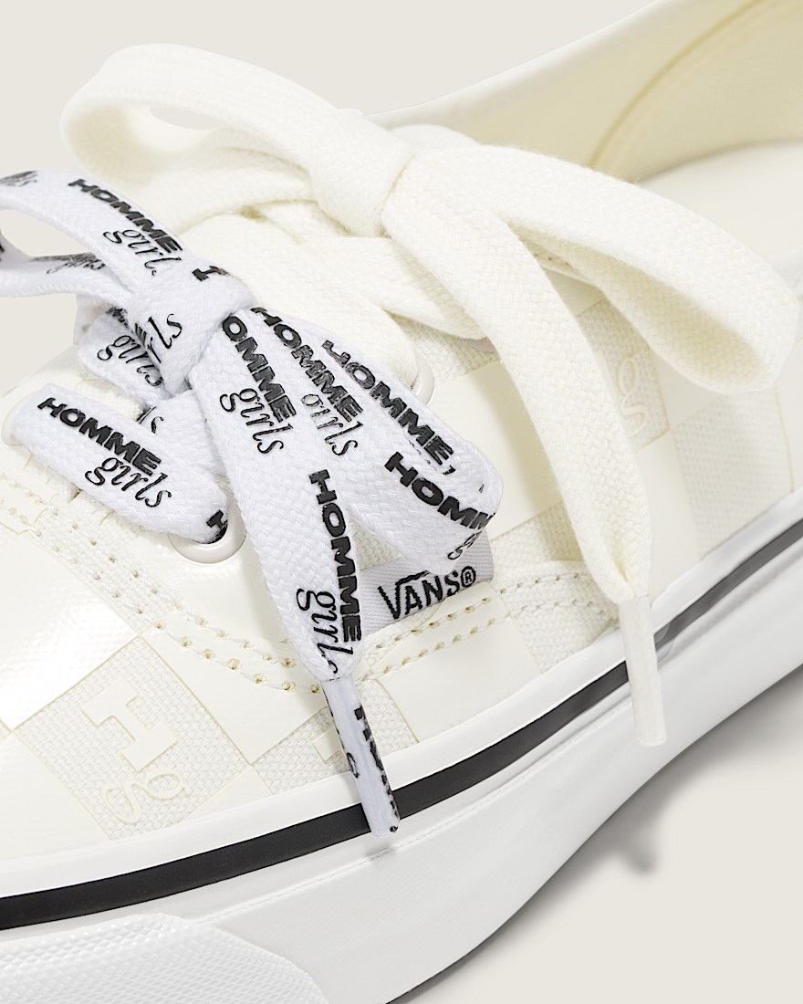 OTW by Vans X HommeGirls Authentic 44 VANS Checkerboard Marshmallow White ALT5