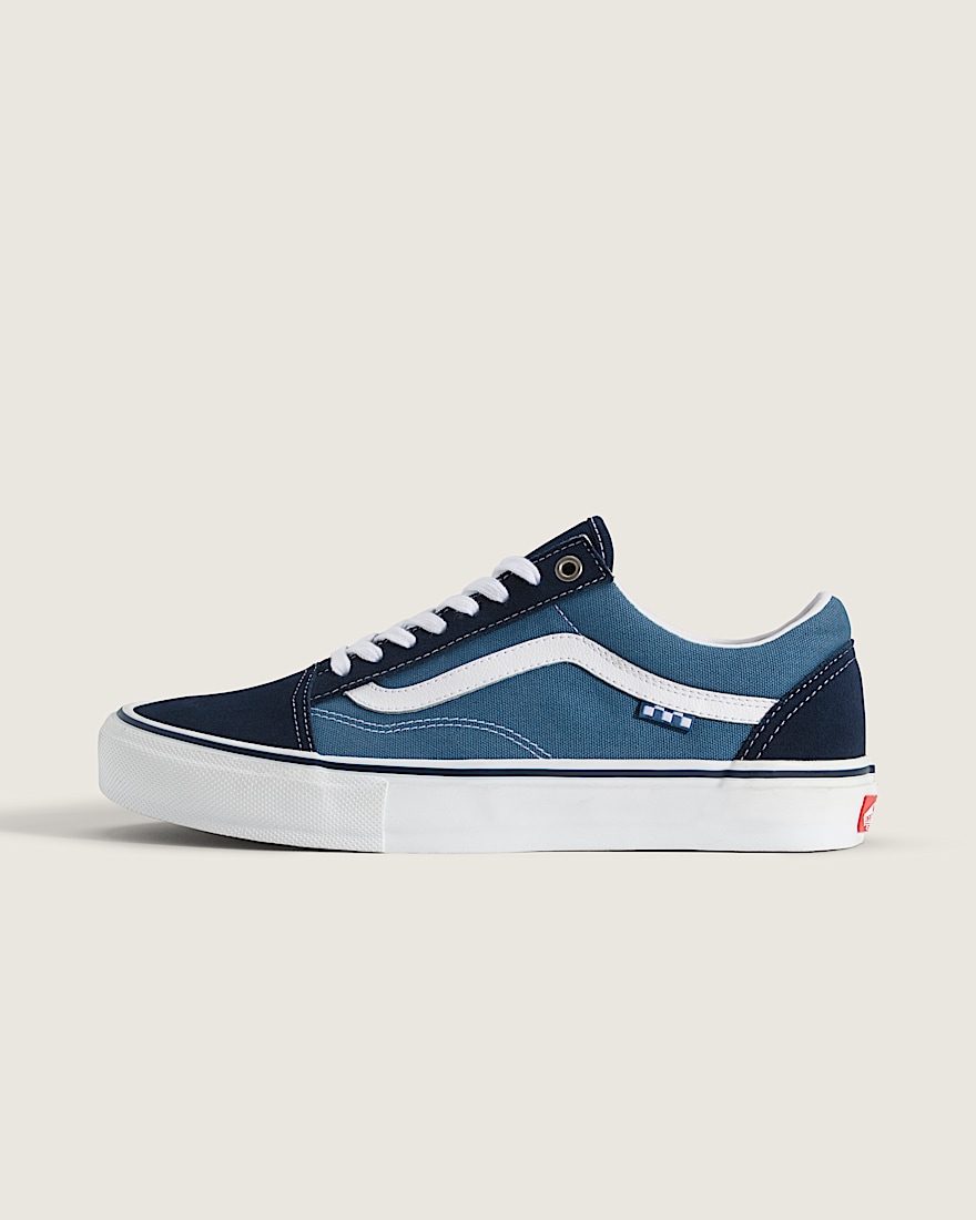Skate Old Skool Shoe VANS Navy Blue  White HERO