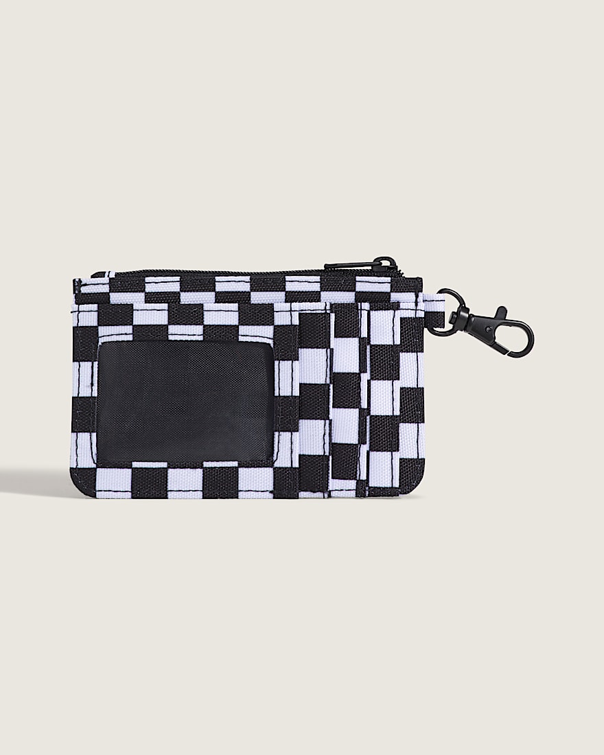 Off The Wall Zip Wallet VANS Black  White ALT2