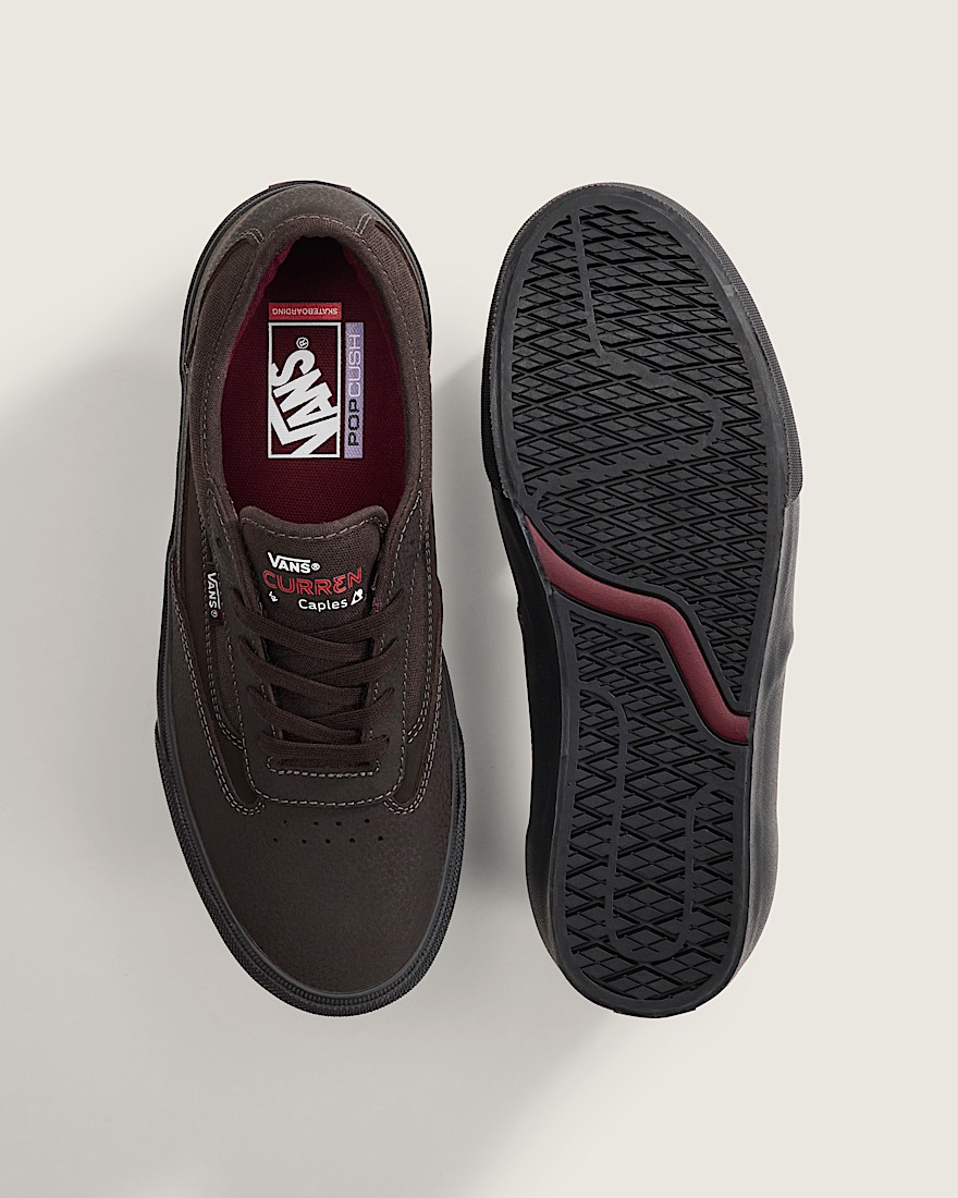 Skate Curren Caples Shoe VANS Dark Brown ALT3