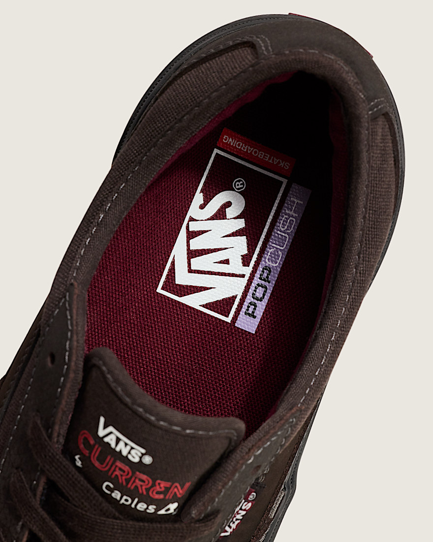 Skate Curren Caples Shoe VANS Dark Brown ALT5