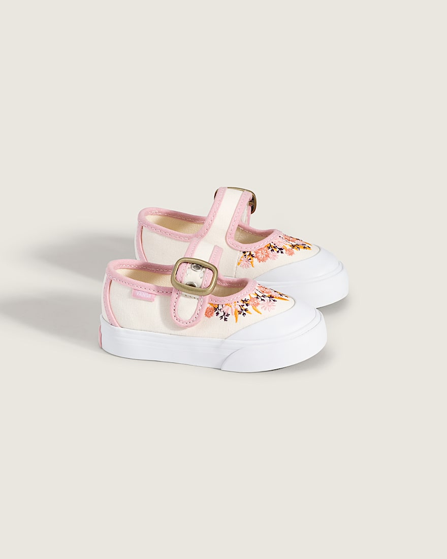 Toddler Mary Jane Shoe VANS Marshmallow White ALT1