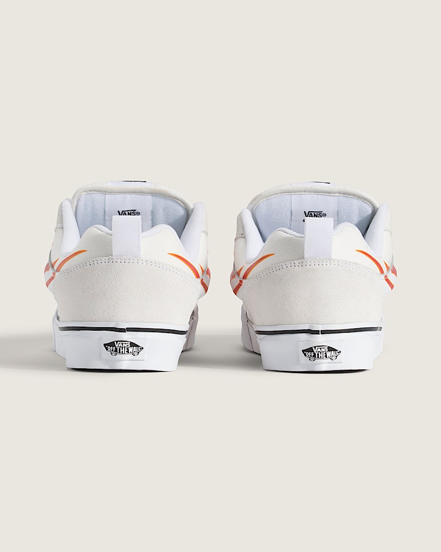 Knu Skool Shoe VANS Flame Red  Orange  Yellow ALT3