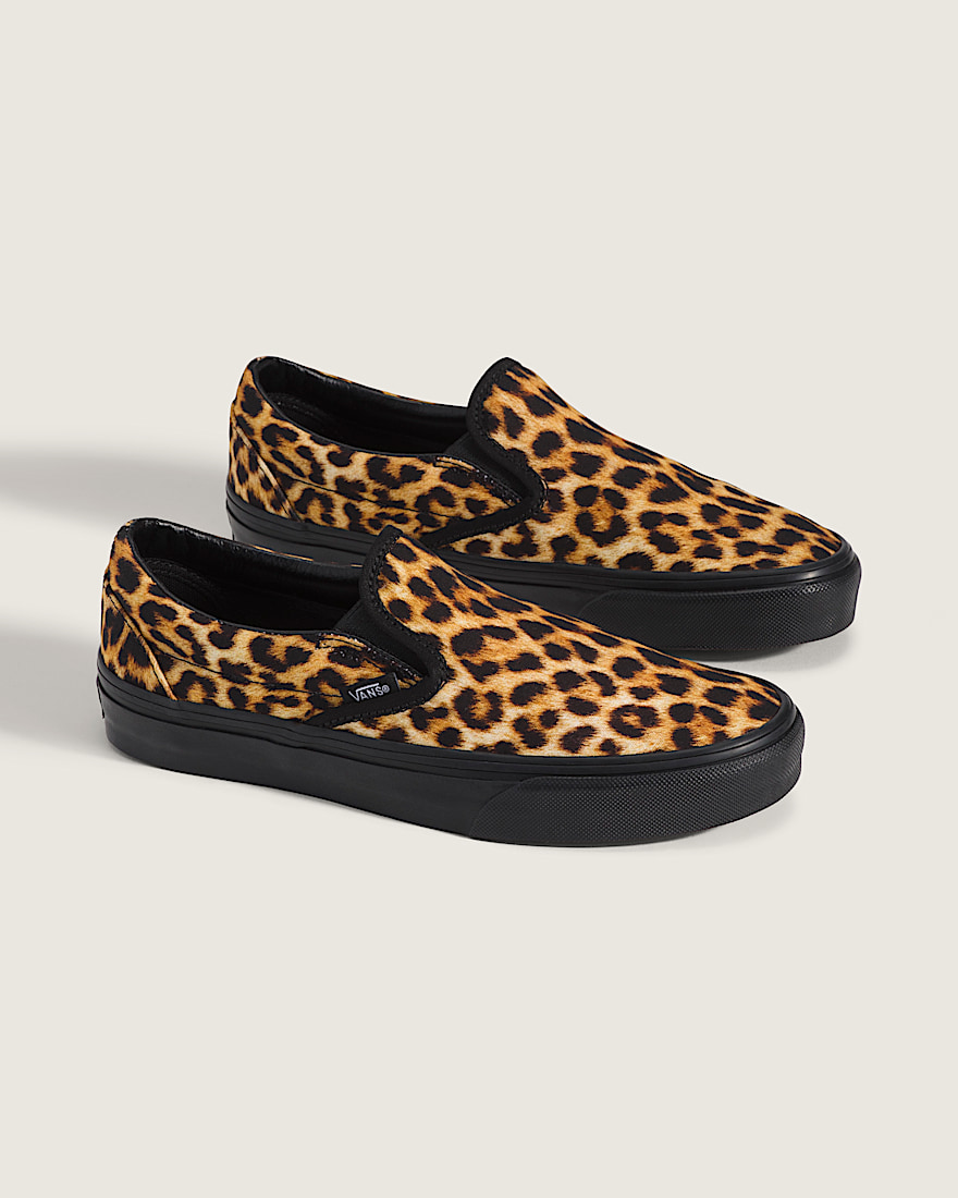 Classic SlipOn Shoe VANS Leopard Brown Black ALT1