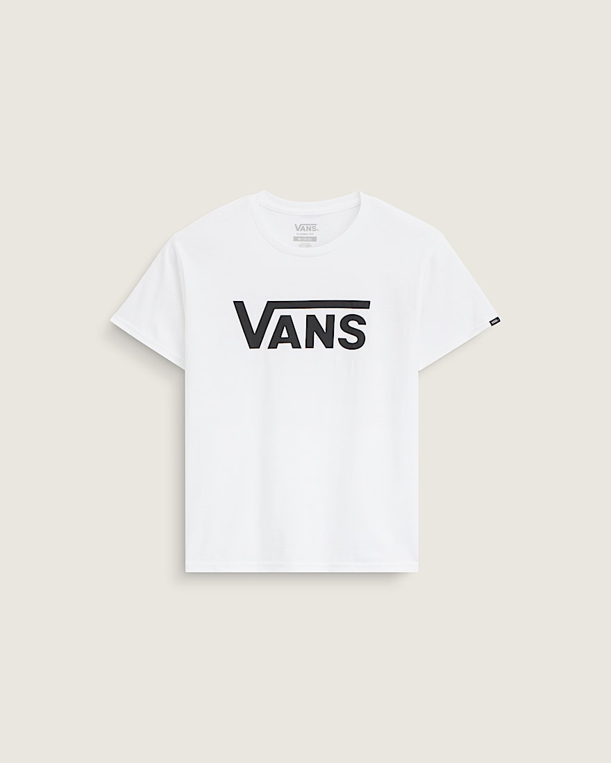 Kids Vans Classic TShirt VANS White  Black HERO