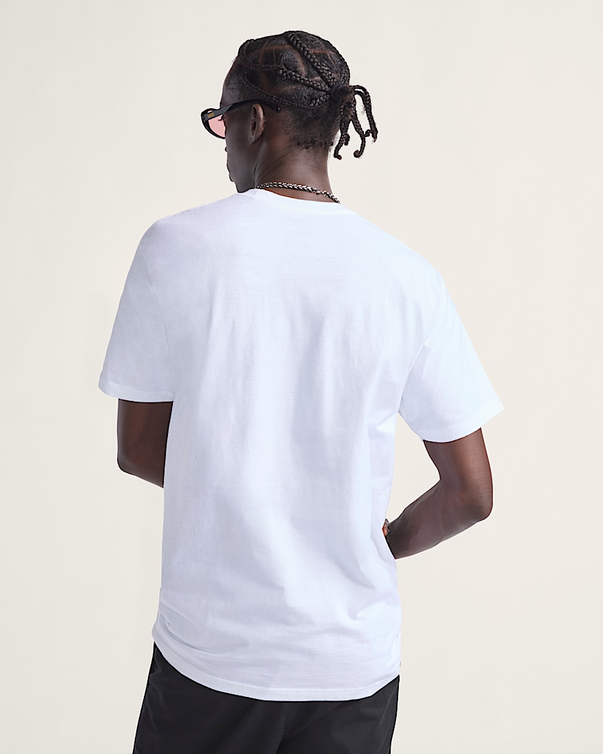 Vans Classic TShirt VANS White  Black ALT2