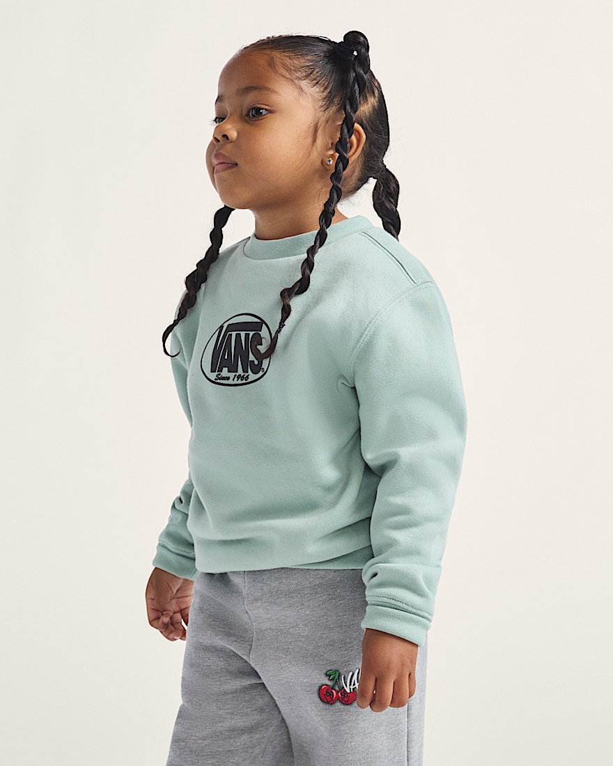Little Kids Classic Oval Crew Sweatshirt