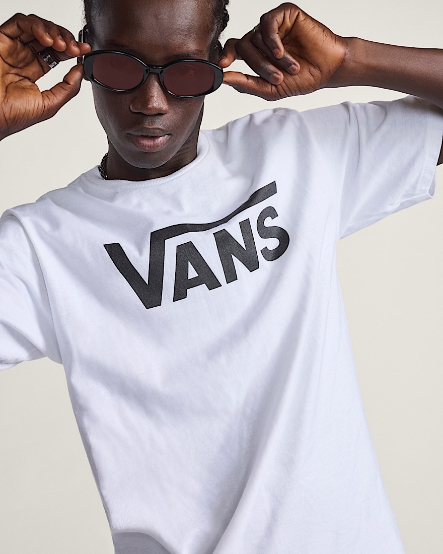 Vans Classic TShirt VANS White  Black ALT3