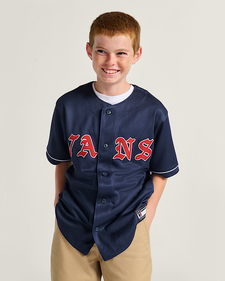 Kids Ye Olde Vans Baseball Jersey