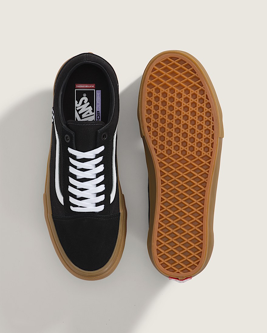 Skate Old Skool Shoe VANS Black  Gum ALT2