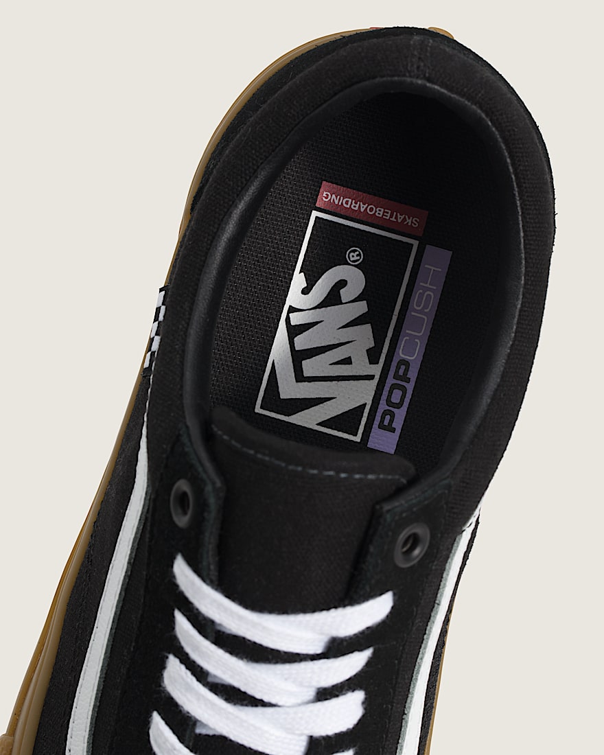 Skate Old Skool Shoe VANS Black  Gum ALT4