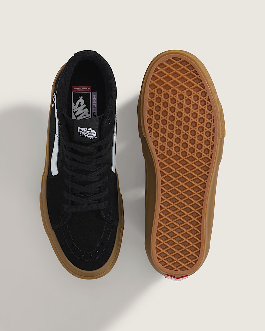 Skate Sk8Hi Shoe VANS Black  Gum ALT2