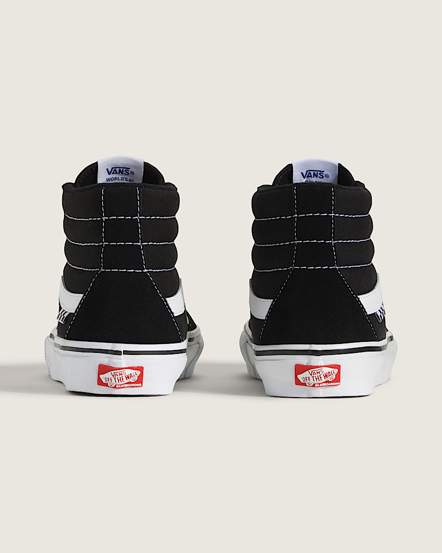 Skate Sk8Hi Shoe VANS Black  White ALT3
