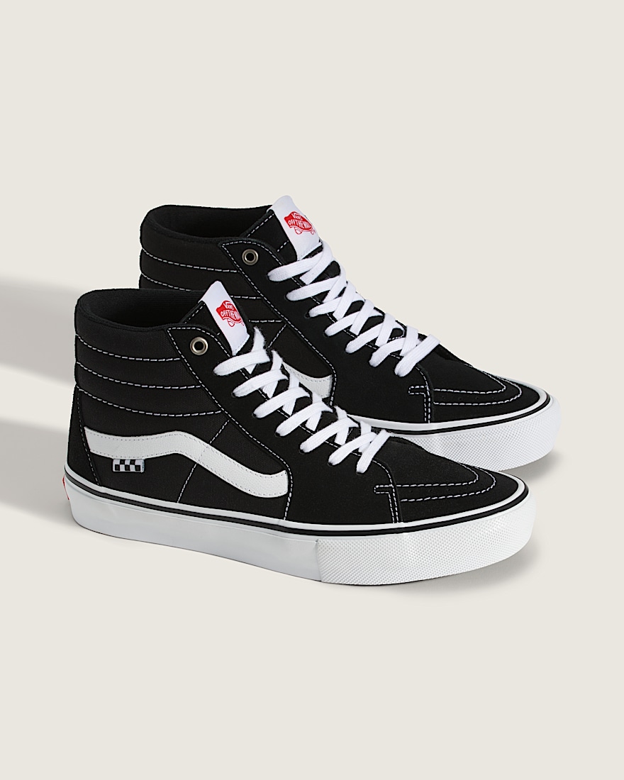 Skate Sk8Hi Shoe VANS Black  White ALT1
