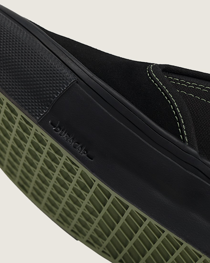 Skate SlipOn Shoe VANS Black Olive Green ALT5