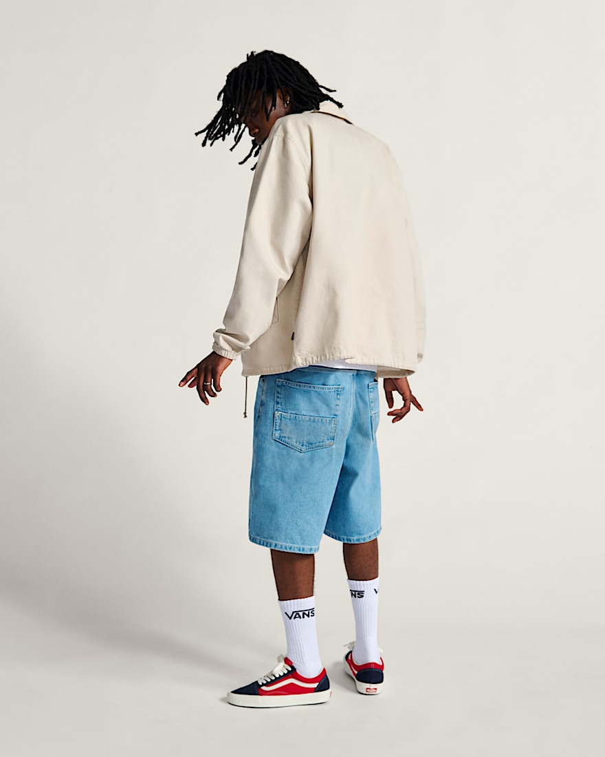 Premium Denim Jorts VANS Light Stonewash Blue ALT2