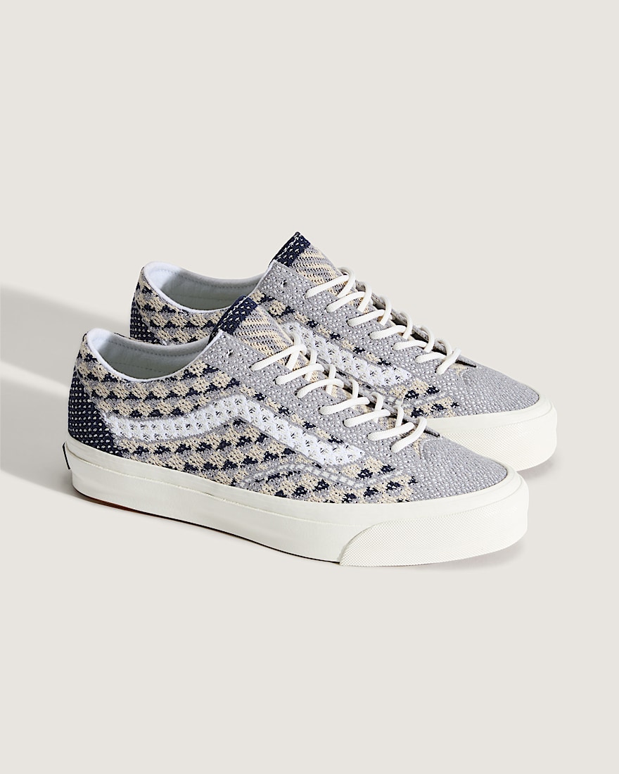 Premium Old Skool Shoe VANS Geo Check Frost Grey ALT1