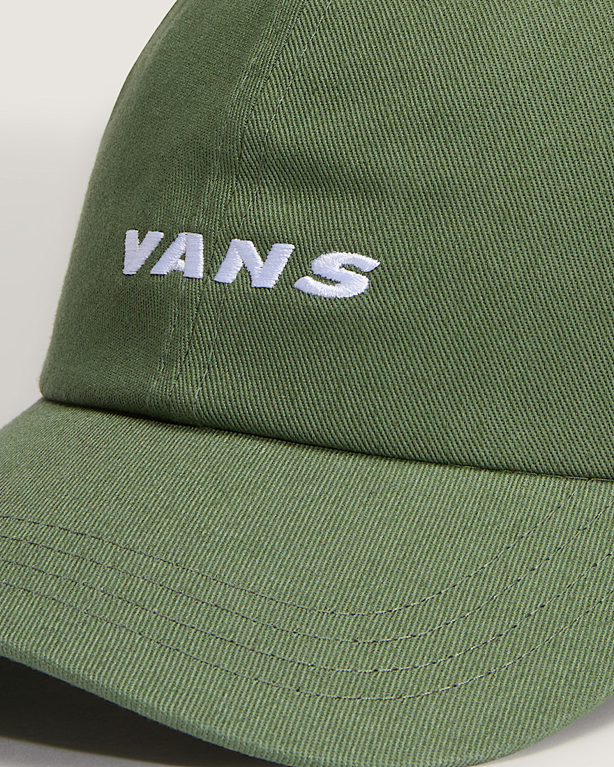 Check Side Snapback Hat VANS Pine Forest Green ALT2
