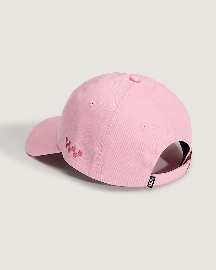 Checkerboard Side Snapback Hat VANS Dawn Pink ALT1