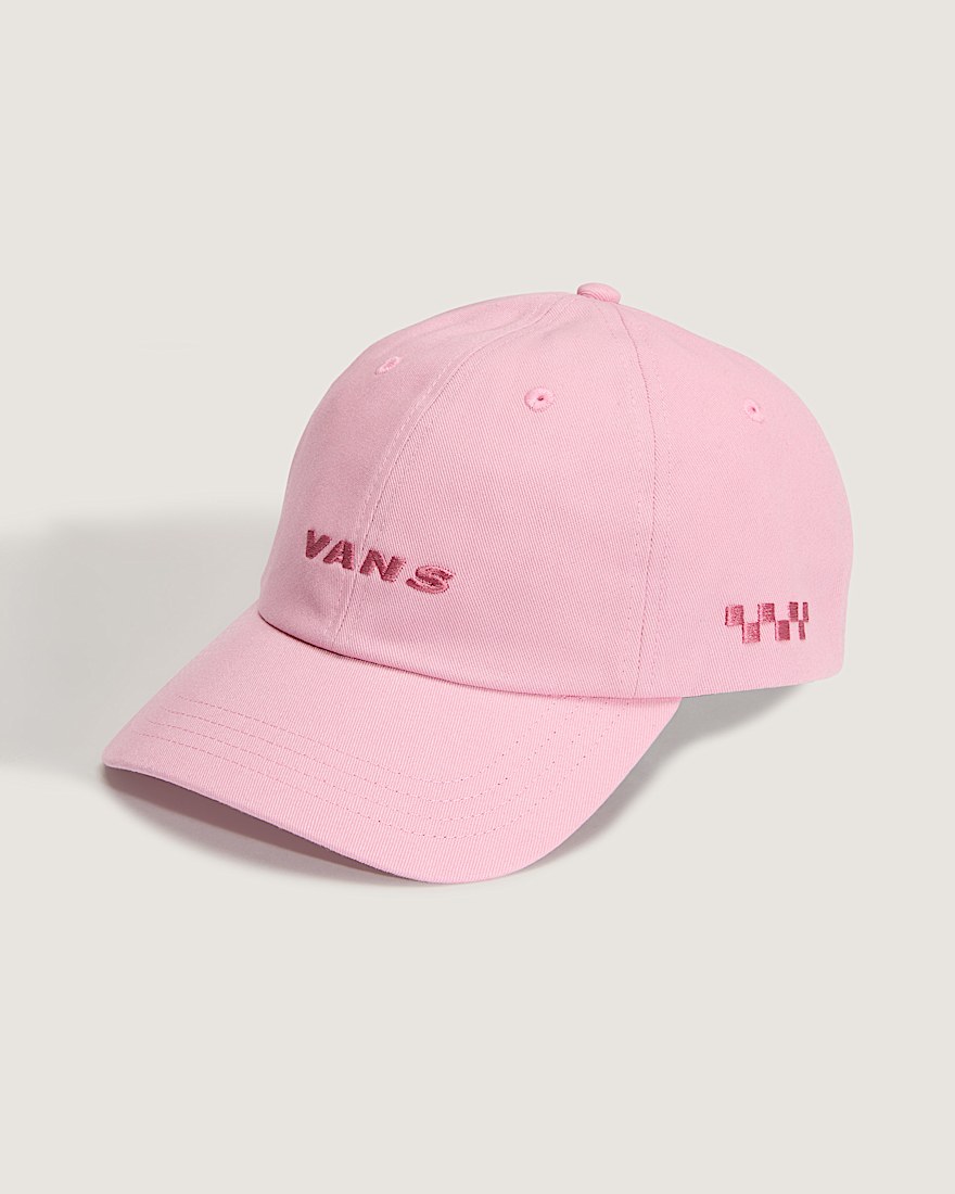 Checkerboard Side Snapback Hat VANS Dawn Pink HERO