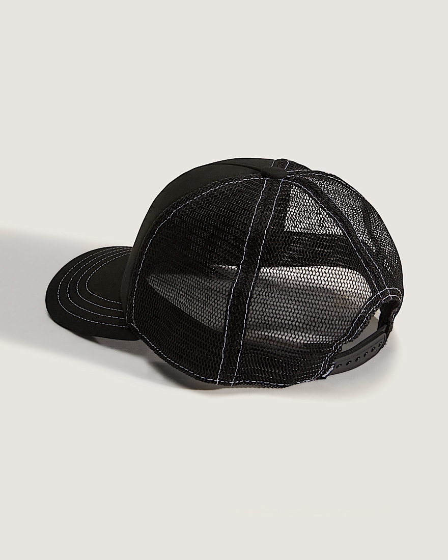 Kids Vans Pop Trucker Hat VANS Black ALT1