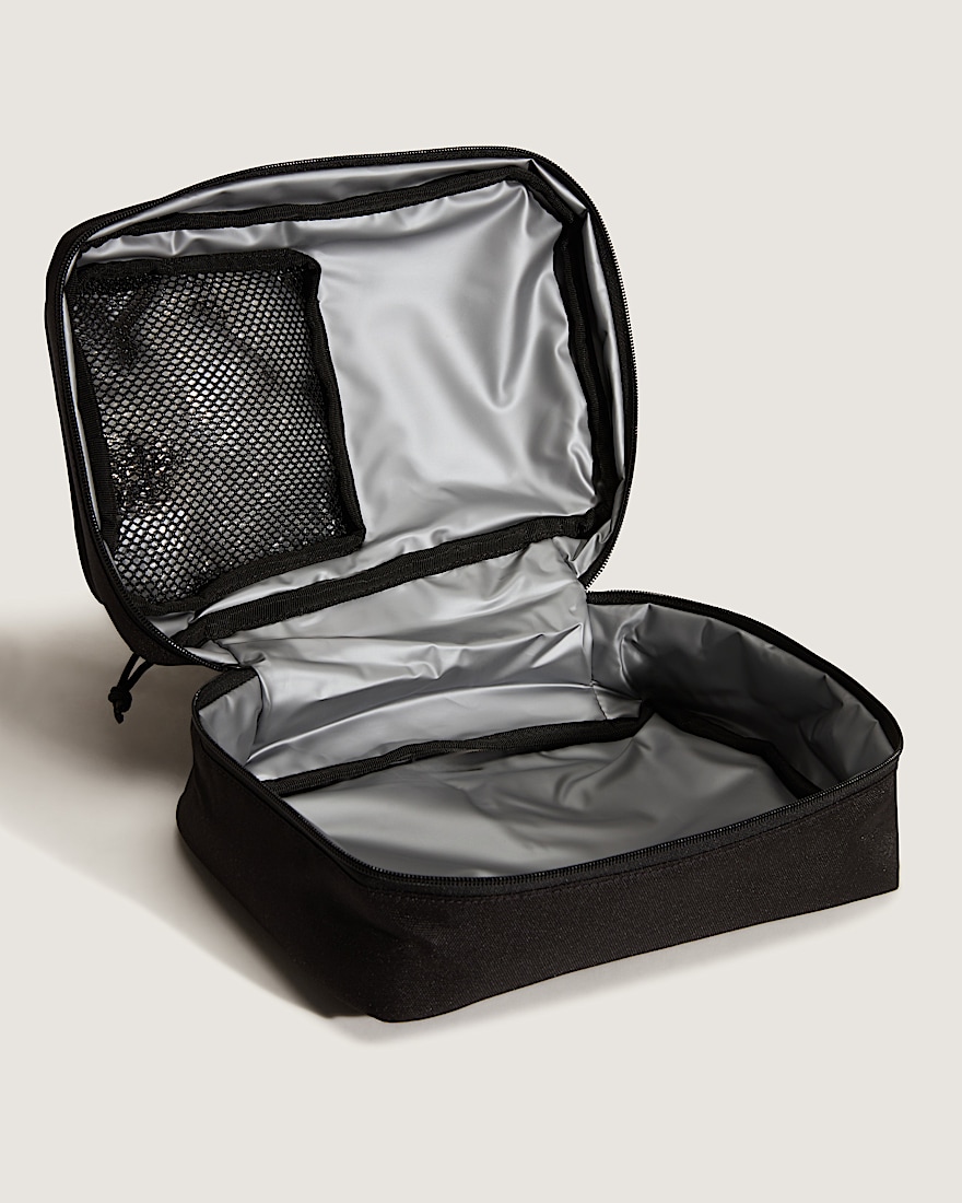 Old Skool Lunch Bag VANS Black  Flame Red ALT2