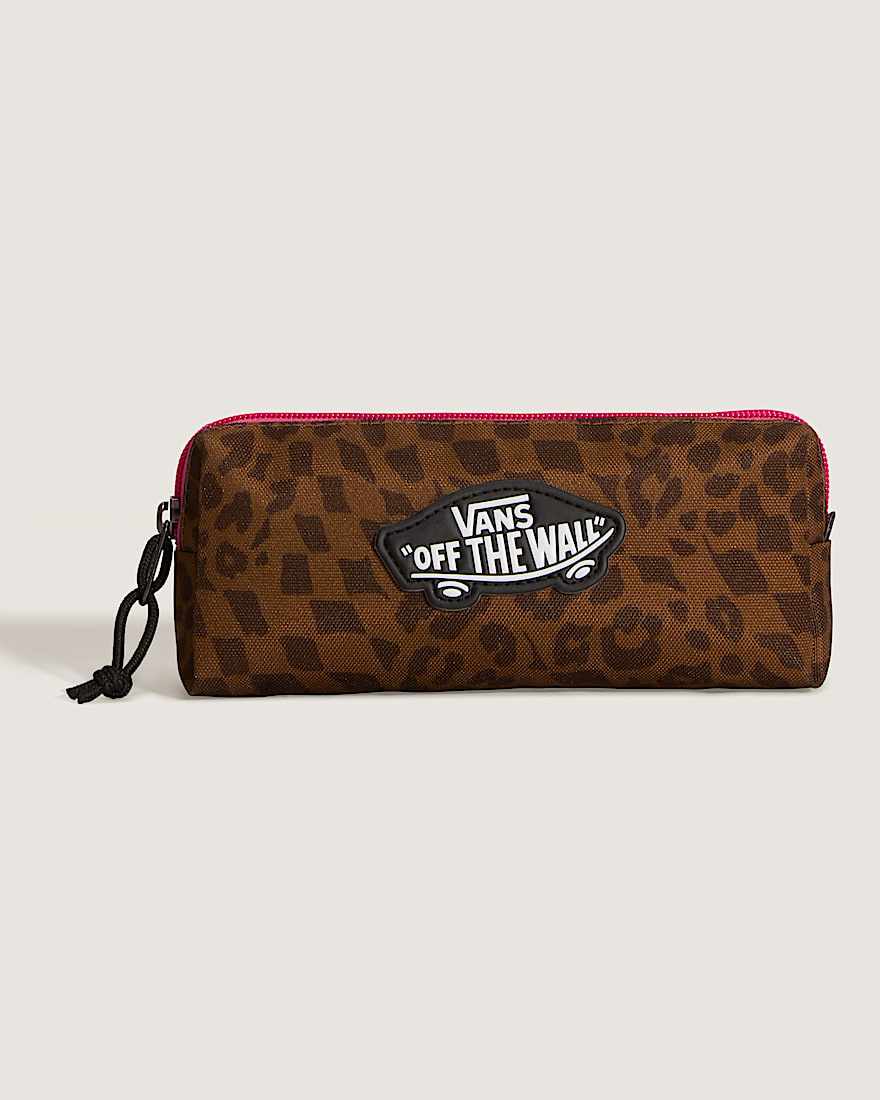Old Skool Pencil Pouch Bag VANS Dachshund Brown HERO
