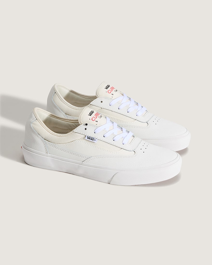 Skate Curren Caples Shoe VANS Blanc De Blanc White ALT1
