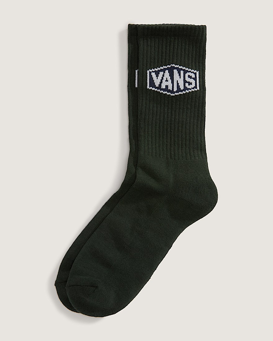 Stowers Crew Socks VANS Dried Kelp Green HERO