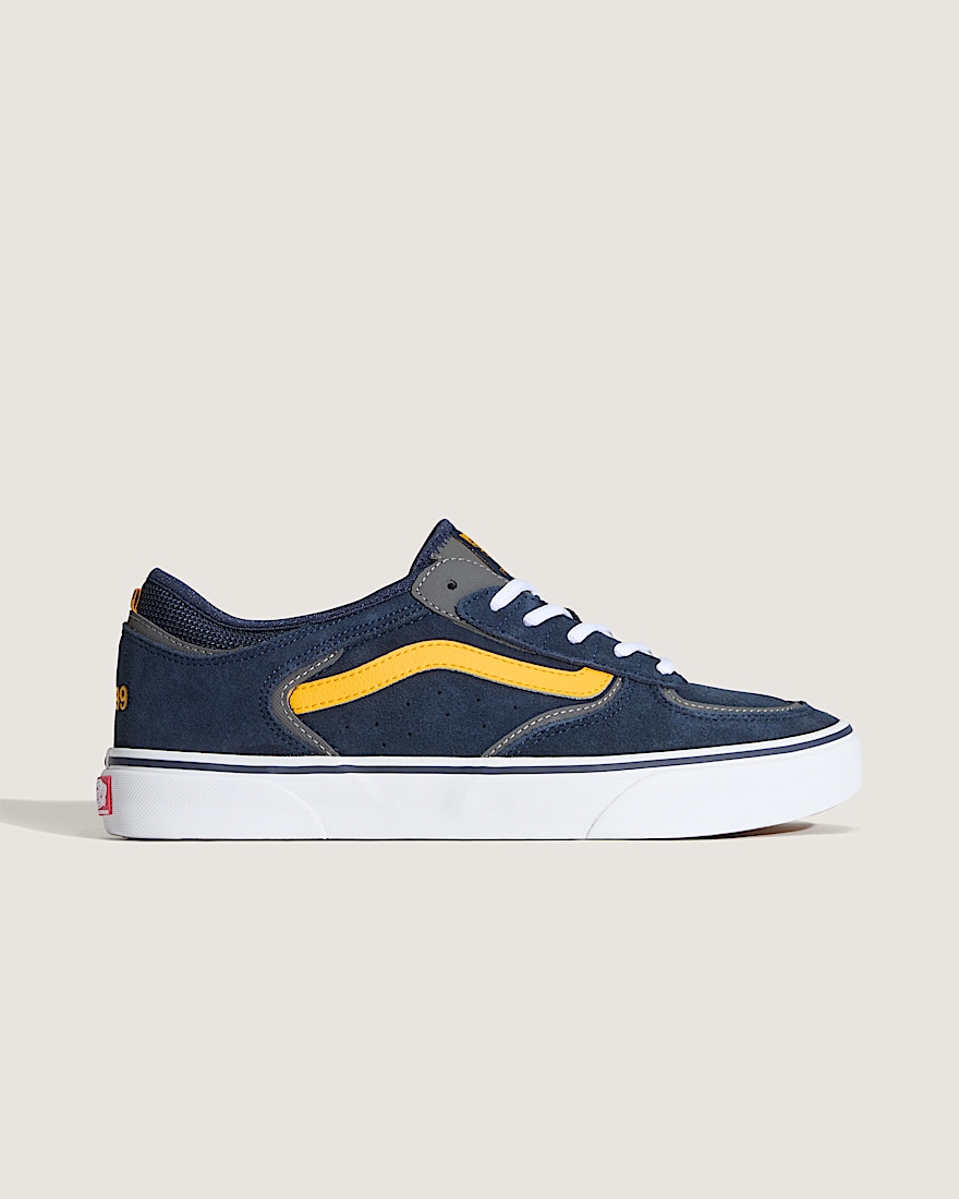 Skate Rowley Shoe VANS Navy Blue  Yellow ALT4