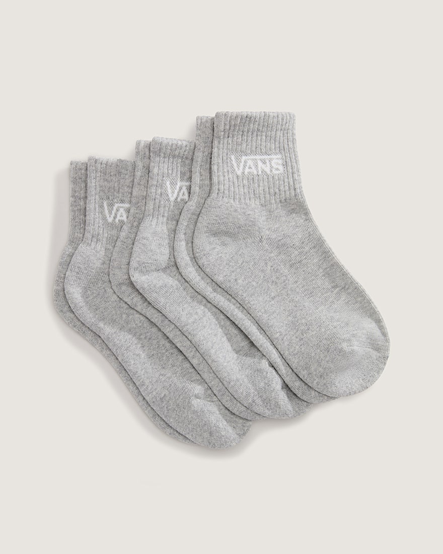 Kids Classic Half Crew Socks VANS Heather Grey ALT1