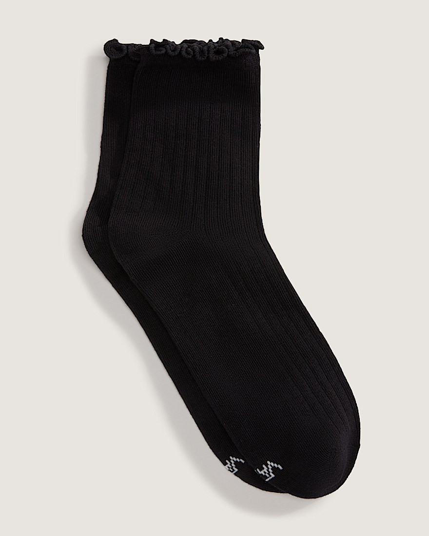 Lettuce Have It Half Crew Socks VANS Black ALT1