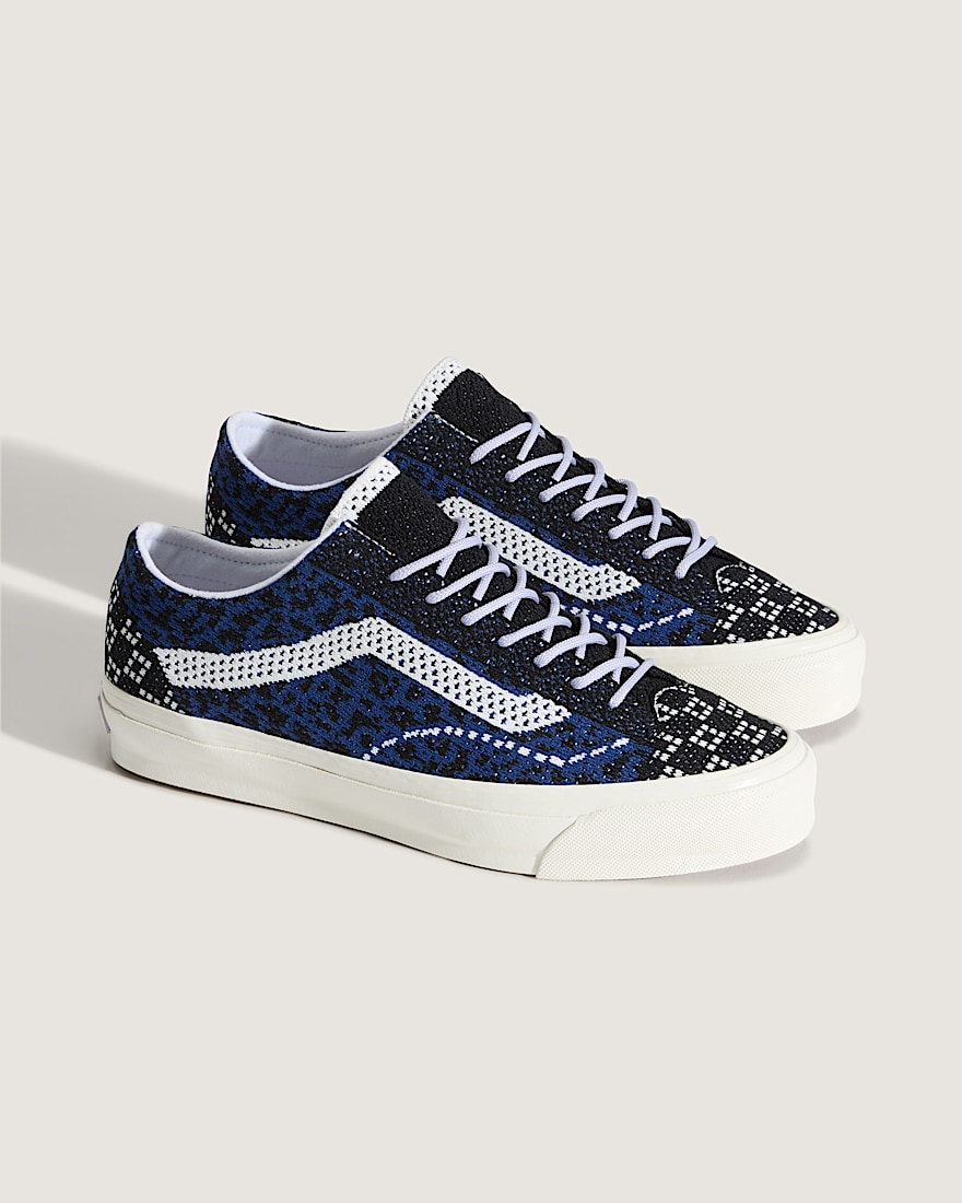 Premium Old Skool Shoe VANS Cheetah Navy Blue ALT1