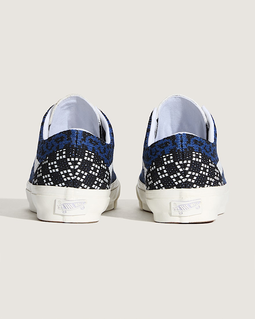 Premium Old Skool Shoe VANS Cheetah Navy Blue ALT3