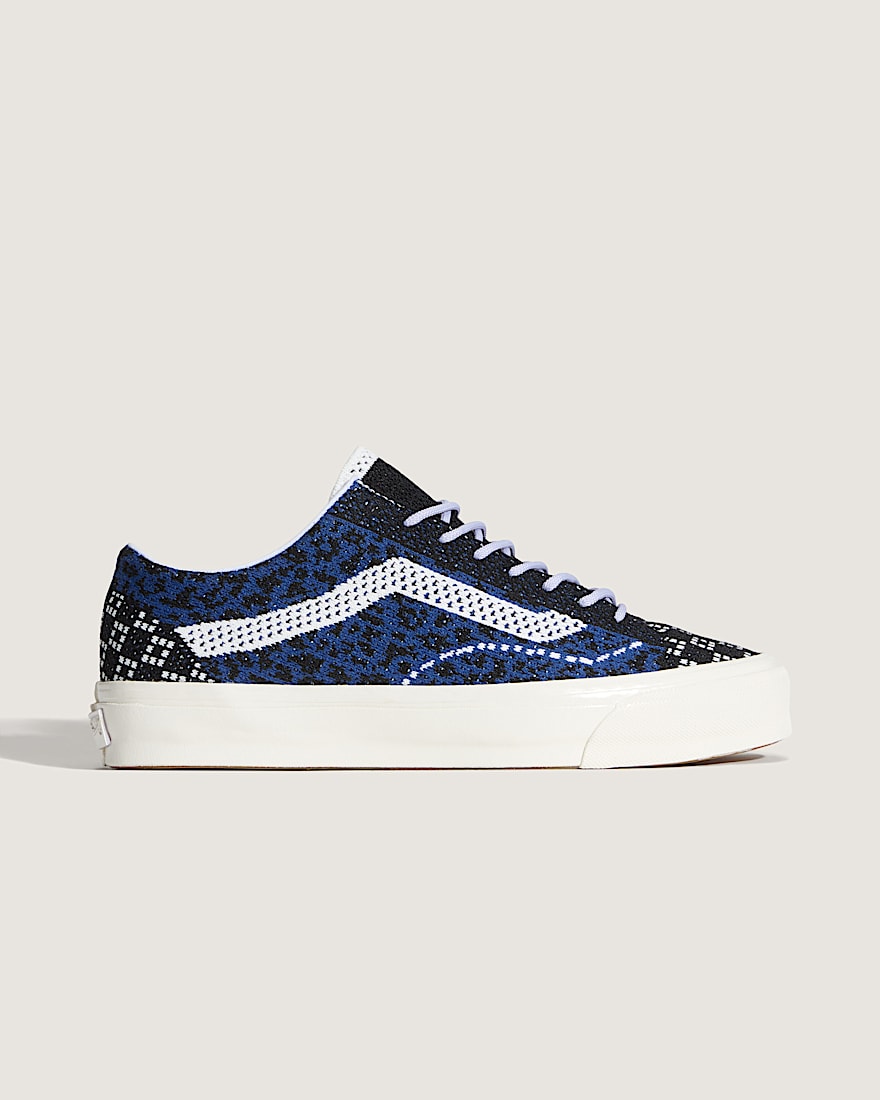 Premium Old Skool Shoe VANS Cheetah Navy Blue ALT4