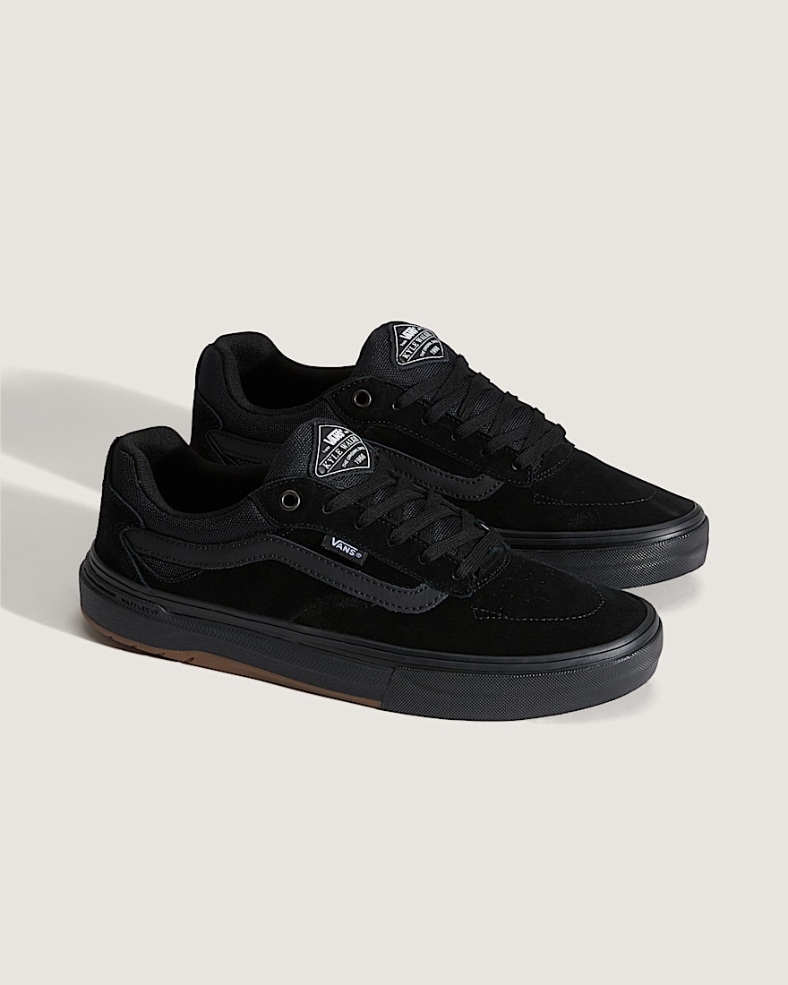 Skate Kyle Walker Wafflecup Shoe VANS Blackout ALT1