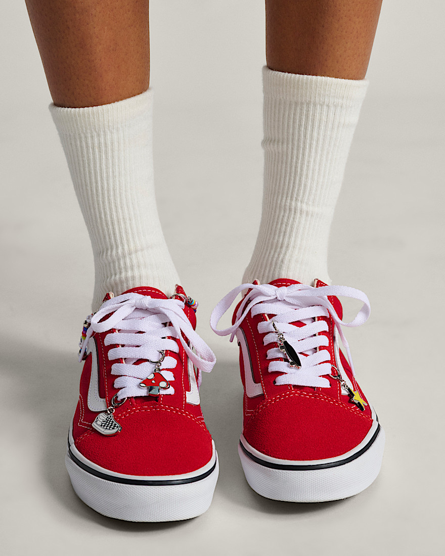 Vans Waffle Shop Beaded Board Shoe Charm Set VANS Red ALT1