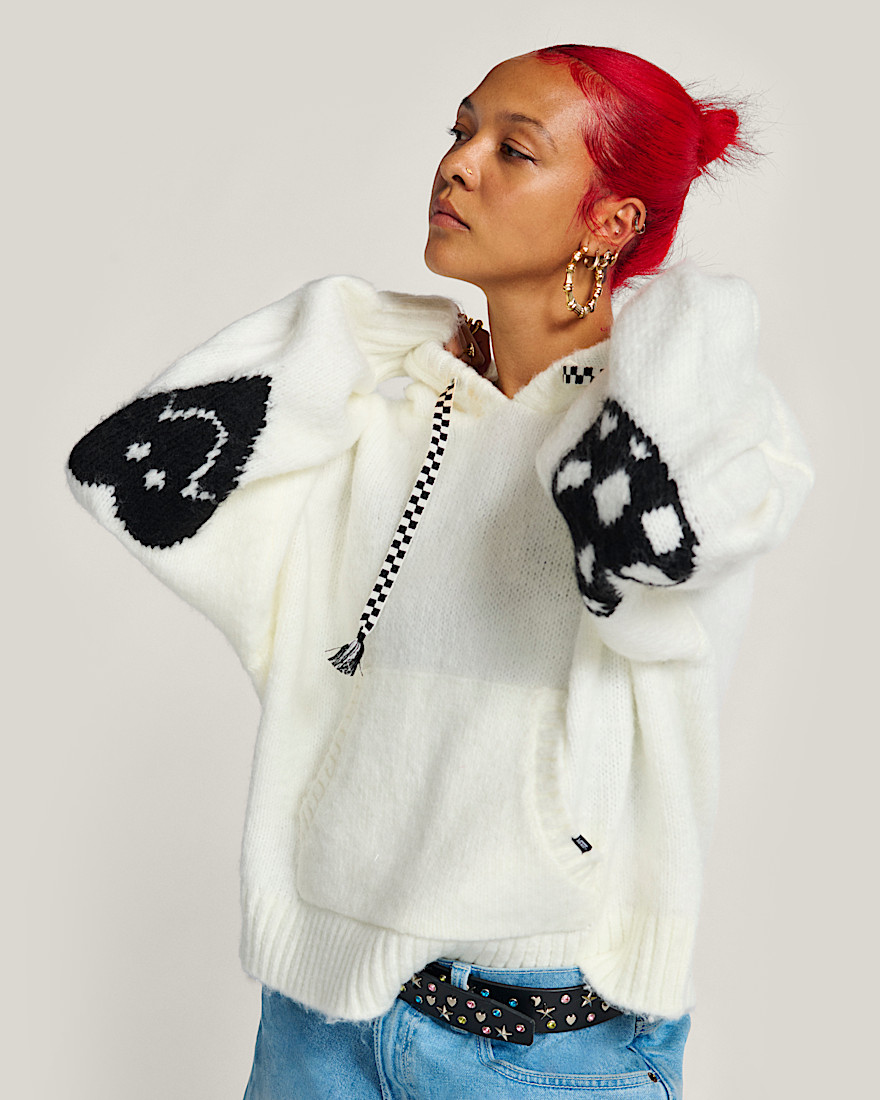 Kawaii Hoodie VANS Marshmallow Beige HERO