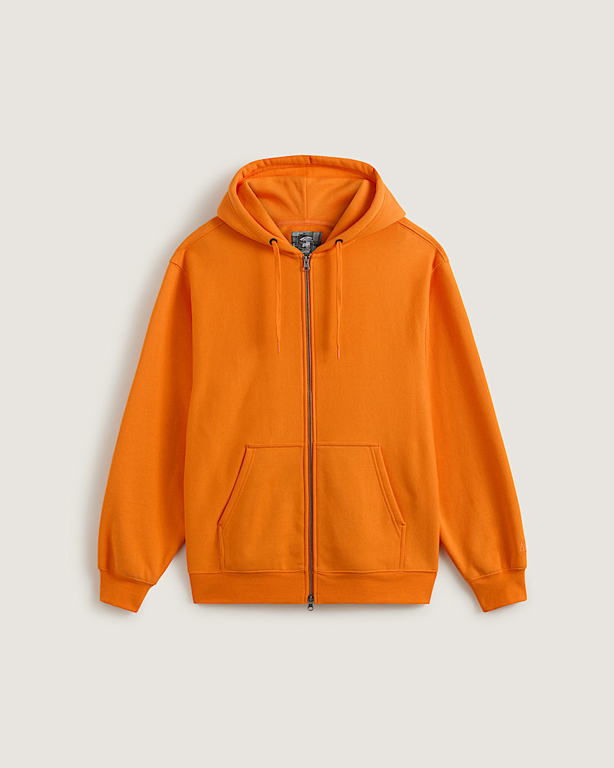 Skate Zip Hoodie by Atiba Jefferson VANS Atiba Solar Orange HERO