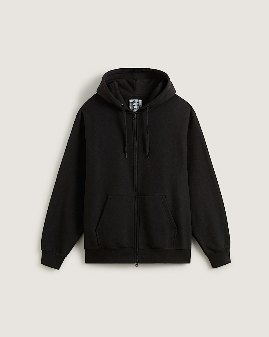 Skate Zip Hoodie by Atiba Jefferson VANS Atiba Black HERO